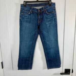 Citizens of Humanity Kelly #063 Crop Low-Waist Jeans 27 EUC